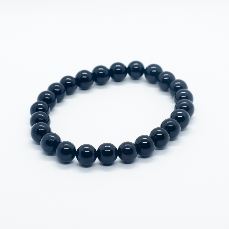 Bransoletka Mocy Agat Czarny kamień