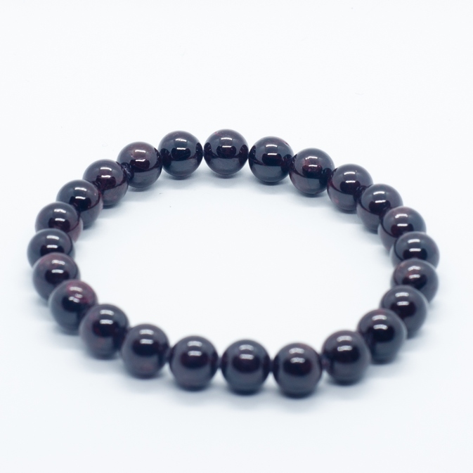 Bransoletka Mocy Granat Krwisty kamień Bransoletka Mocy Granat Krwisty kamień