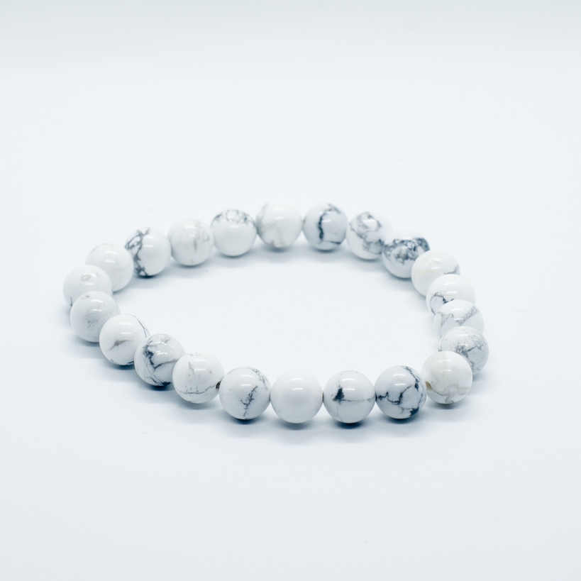 Bransoletka Mocy Jaspis Biały kamień Bransoletka Mocy Jaspis Biały kamień