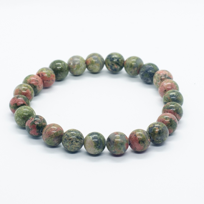 Bransoletka Mocy Jaspis Zielony kamień Bransoletka Mocy Jaspis Zielony kamień
