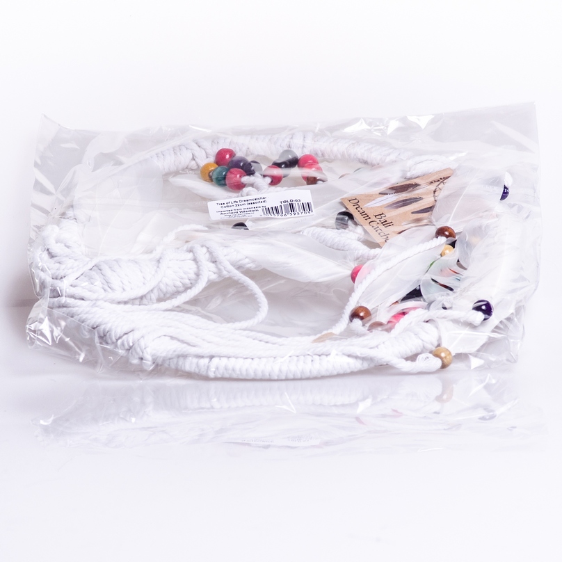 łapacz snów drzewo życia biały w opakowaniu