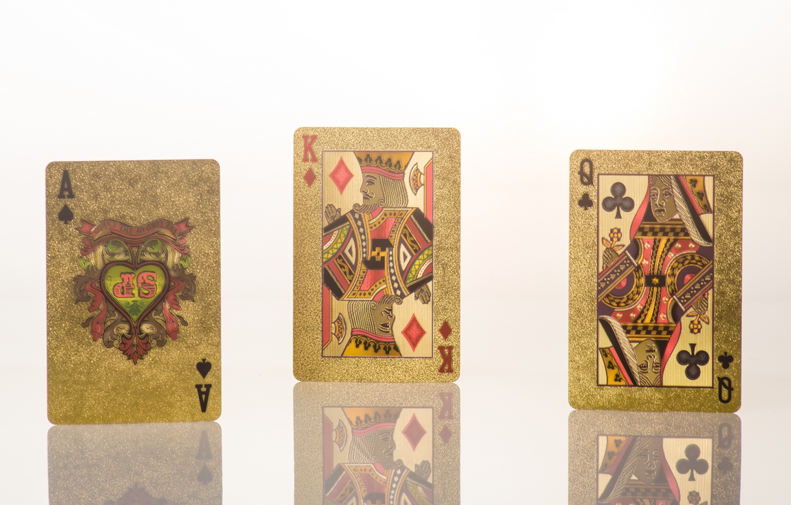 Złote karty klasyczne widok